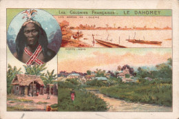 Chromo Chicorée Bleu Argent Arlatte - Le Dahomey - Tea & Coffee Manufacturers