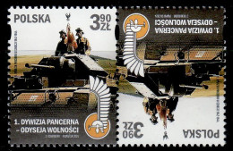 POLAND 2024 FIRST POLISH ARMOURED DIVISION  TETE BECHE MNH - Neufs