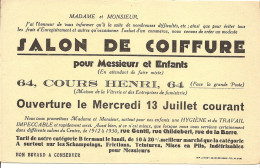 Buvards, Ouverture D'un Salon De Coiffure - C