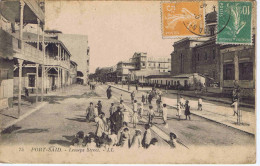 EGYPTE - PORT-SAID - Lesseps Street ( Anomation ) - H. Grimaud - N° 75 - Port-Saïd