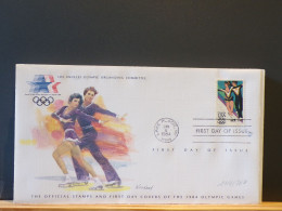 104/564  FDC  USA - Kunstschaatsen