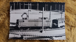 PHOTO AGFA TRAIN MINIATURE JOUET LOCOMOTIVE CIRCUIT  FORMAT 7 PAR 10 CM - Objets