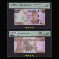 Samoa 60 Tala, (2023), Paper, Commemorative, PMG68 - Samoa