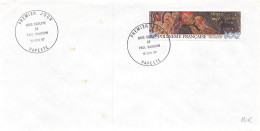 POLYNESIE PREMIER JOUR GAUGUIN. PA 198 - Storia Postale