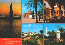 HUELVA - Costa De La Luz, Lugares Colombinos   ( 2 Scans ) - Huelva