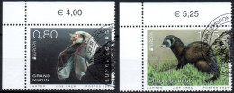 Luxembourg, Luxemburg 2021, MI 2264-2265, EUROPA, GRAND MURIN, PUTOIS,  ANIMAUX EN VOIE DE DISPARATION,  OBLITERE - Used Stamps