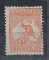 Australia Kangaroo Watermark #2 Mi#9IIXb 1913 MH * - Nuovi