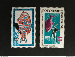 Polynésie 1969 PA 29 & 30- Neuf Avec Charnière MH * - Cote 107E - Neufs