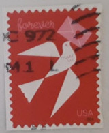 VEREINIGTE STAATEN ETATS UNIS USA 2024 LOVE: CARRIER PIGEON WITH LETTER USED ON PAPER SN 5883 - Gebruikt