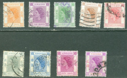 Hong Kong  Lot Entre  Yvert 176 Et 187  Ob  Voir Scan Et Description - Used Stamps