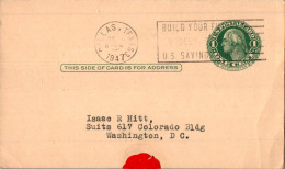 US Postal Stationery To Washington Dallas 1947 - 1941-60