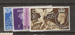 1940 MNH Great Britain Mi 237-40 Postfris** - Unused Stamps
