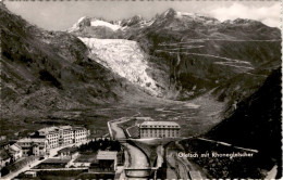 Gletsch Mit Rhonegletscher (527) - Obergoms