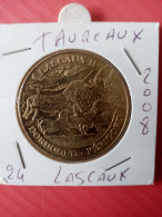Médaille Touristique Monnaie De Paris MDP 24 Lascaux Salle Des Taureaux 2008 - 2008