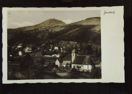 AK Von Johnsdorf Mit Lausche Und Kirche Vom 17.8.1933 Mit 6 Pfg Hindenburg  Knr: 516 - Jonsdorf