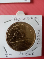Médaille Touristique Monnaie De Paris MDP 24 Bugue Aquarium Plongeur 2006 - 2006