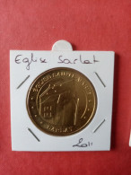 Médaille Touristique Monnaie De Paris MDP 24 Sarlat église 2011 - 2011