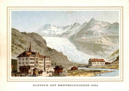 Gletsch Mit Rhonegletscher 1894 (365) - Obergoms
