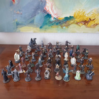 Lot De 63 Figurines Plomb Collection Seigneur Des Anneaux - Il Signore Degli Anelli