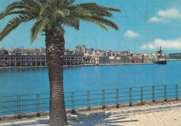 CARTOLINA  C16 BRINDISI,PUGLIA-PANORAMA PARZIALE-MARE,ESTATE,VACANZA,SPIAGGIA,BARCHE A VELA,BELLA ITALIA,VIAGGIATA 1972 - Brindisi