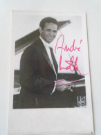 D203357  Signature -Autograph  - André Watts - American Classical Pianist  1981 - Cantantes Y Musicos