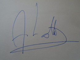 D203358  Signature -Autograph  - André Watts - American Classical Pianist  1981 - Chanteurs & Musiciens