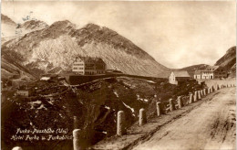 Furka-Passhöhe - Hotel Furka U. Furkablick (1464) * 11. 7. 1921 - Realp