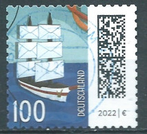 ALLEMAGNE ALEMANIA GERMANY DEUTSCHLAND BUND 2021 LETTERS AS SHIP S/A USED MI 3653 YT 3430 SN 3257 SG U4610 - Oblitérés