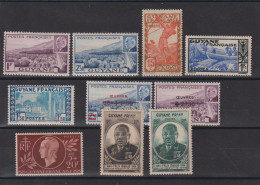 Guyane 1941-45 Divers 172 Au 181,10 Val ** MNH - Unused Stamps