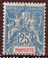 Mayote 1900 Y.T.17 */MH VF/F - Ongebruikt