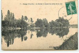 CERGY - Le Clocher à Travers Les Arbres De La Rive - Cergy Pontoise