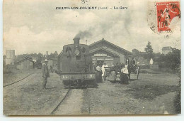 CHATILLON COLIGNY - La Gare - Un Train - Chatillon Coligny