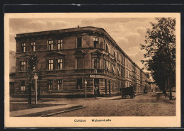 AK Cottbus, Waisenstrasse Mit Kolonialwarenhandlung  - Cottbus