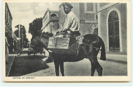 Antilles - VIRGIN ISLANDS - SAINT-THOMAS - Native On Donkey - Virgin Islands, US