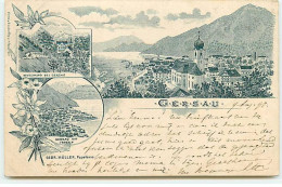 Suisse - GERSAU - Gersau Mit Fronalp, Kindlimord Bei Gersau 1897 - Gersau