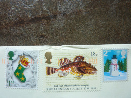 2024  3 Stamps Used On A Letter - Gebruikt