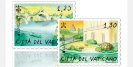 Vatican.2024.Europa CEPT.Underwater Fauna And Flora.2 V. ** - 2024