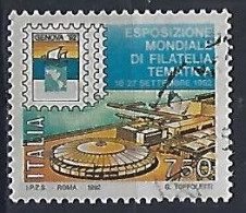 Italy 1992  Briefmarkenausstellung "GENOVA`92"  (o) Mi.2206 - 1991-00: Gebraucht