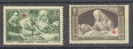 Yvert 459-460 - Croix Rouge Française   - 2 Timbres Neufs Sans Traces De Charnières - Otros & Sin Clasificación