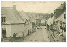 02.VERVINS.n°115.RUE D'ALSACE LORRAINE ET CARREFOUR DU VIEUX MOULIN - Vervins