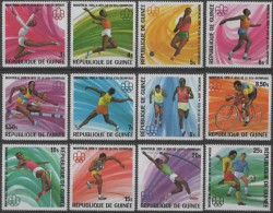 RÉP. De GUINÉ :1976: Y.560-71 : ## Olympics MONTREAL 1976 ##.  Postfris / Neufs / MNH. - Zomer 1976: Montreal