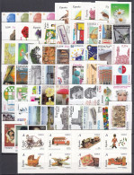 ESPAÑA 2007 Nº 4288/4359 AÑO COMPLETO NUEVO, MNH **, 57 SELLOS, 7 HB, 1 CARNETS - Années Complètes