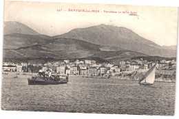 FR66 BANYULS SUR MER - Brun 943 - Panorama Vu De La Jetée - Banyuls Sur Mer