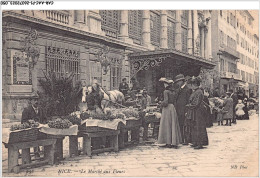 CAR-AACP1-06-0026 - NICE - Le Marché Aux Fleurs - Agriculture, Marche - Markets, Festivals