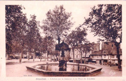 81 - Tarn -  GRAULHET -  L Arbre Sur La Fontaine Et La Place Du Jourdain - Graulhet