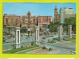 MALAGA N°1.488 Vue Partielle Depuis Le Port Citroën 2CV Camionnette Renault 4L Camionnette - Málaga