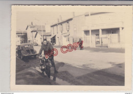 Fixe Photo Moto Ancienne Saint-Raphaël Année 1961 - Motos