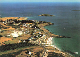 Plage De DOURWEIL Et L'île De RAGUENES En NEVEZ - N°9984 YCA B.E.B. Caoudal - Vue Aérienne 1984 - Névez