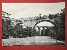 Cartolina - Dronero ( Cuneo ) - I Due Ponti Sul Maira -  1950 Ca. - Cuneo