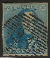 Belgie  .   OBP    .    2  (2 Scans)    .   O     .   Gestempeld     .   /   .   Oblitéré - 1849 Epaulettes